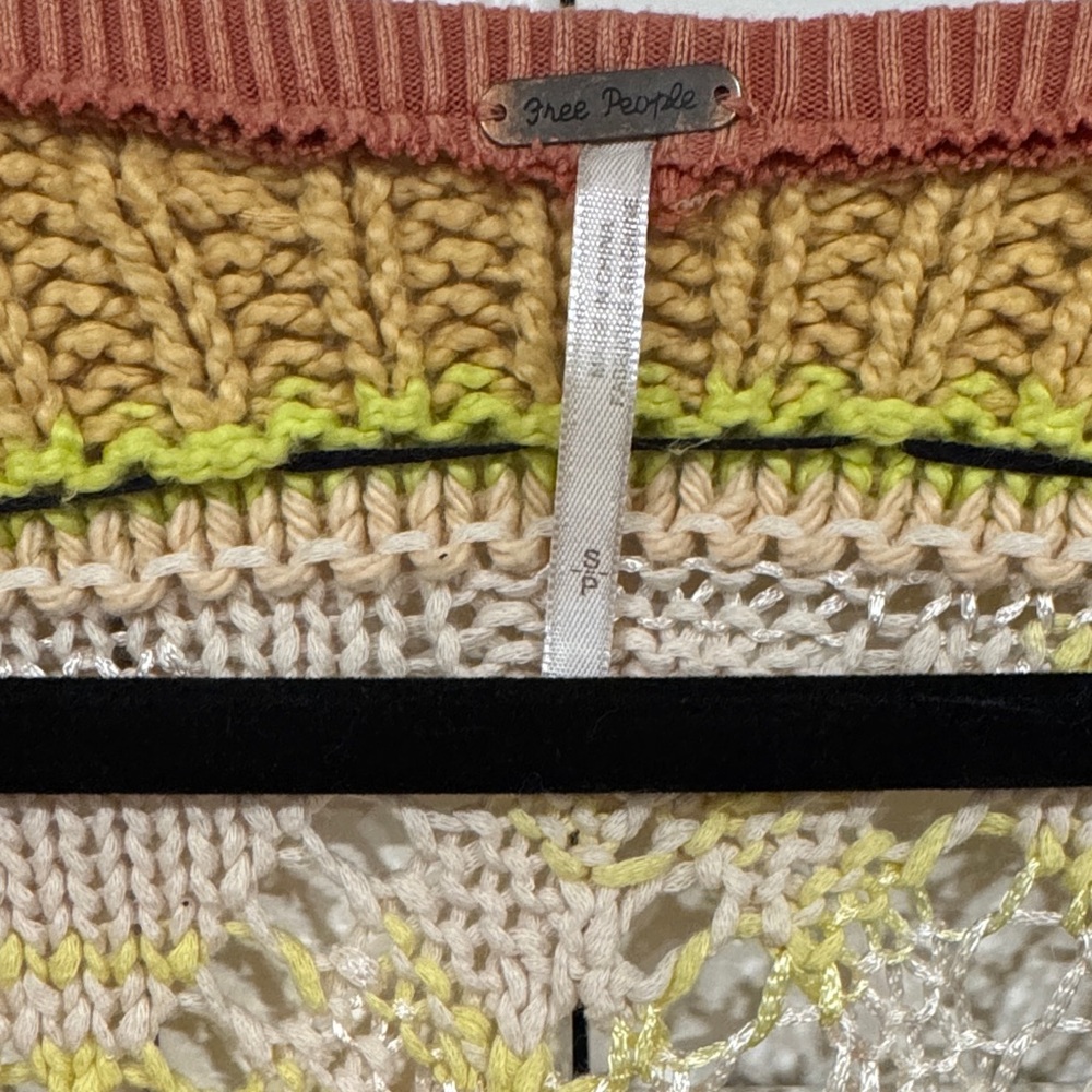 Free People Multicolor Knit Sweater - Picture 2 of 7
